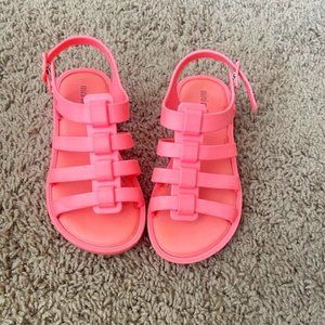 Pink Mini Melissa Shoes